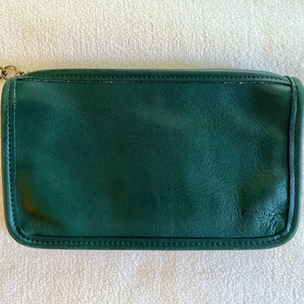 VINTAGE COACH CHUNKY MAKEUP KIT BOTTLE GREEN # 7165